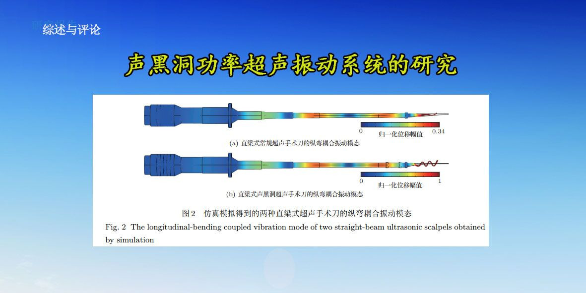 声黑洞功率超声振动系统的研究